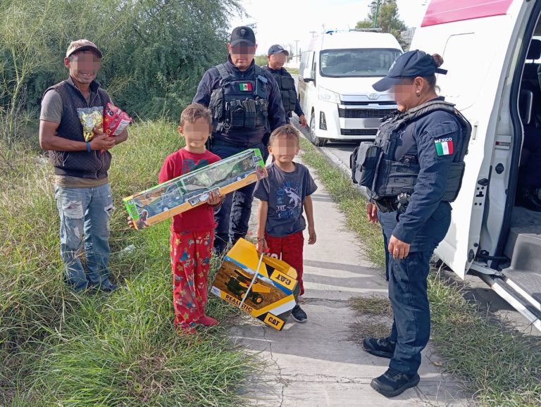 Fortalece Guardia Estatal de Género proximidad con niños y niñas de Nuevo Laredo