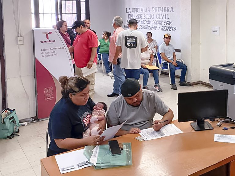 REALIZA GOBIERNO DEL ESTADO BRIGADA DE REGISTRO DE NACIMIENTO PARA NIÑOS, ADOLESCENTES Y ADULTOS DE 60 AÑOS Y MÁS